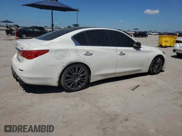 2017 Infiniti Q50 Red Sport 400 с VIN JN1FV7APXHM850015, выставлен на аукционе Copart как лот 56729395 с пробегом 134 199 миль миль и Чистый • Clean title. История ставок и продаж доступна на DreamBid. Изображение 3.