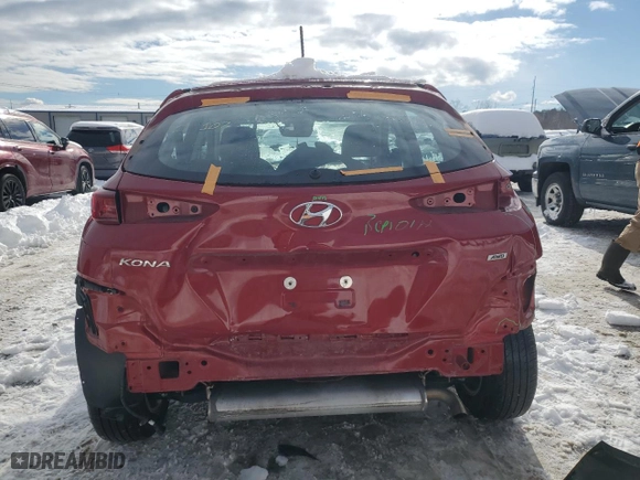 2019 Hyundai Kona SE with VIN KM8K1CAA4KU381485, listed as a Copart auction lot 88309615 with 65,290 mi miles and Salvage Title. Bid and sale history available at carsss.com. Image 6.
