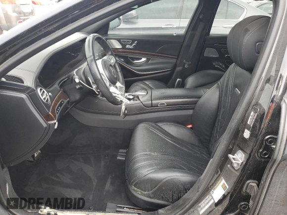 2018 Mercedes-Benz S 63 AMG with VIN WDDUG8JB7JA385411, listed as a Copart auction lot 74210724 with Not Provided miles and Non Repairable. Bid and sale history available at DreamBid. Image 7.
