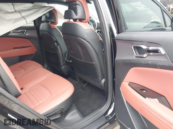 2023 Kia Sportage SX-Prestige with VIN 5XYK53AF7PG086989, listed as a IAAI auction lot 41938657 with 43,255 mi miles and . Bid and sale history available at DreamBid. Image 8.