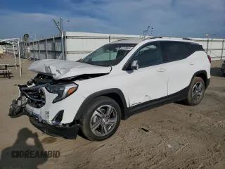 2021 GMC Terrain SLT z VIN 3GKALPEV1ML391973, wystawiony jako Copart lot #52976645 z przebiegiem 80 389 mil mil oraz Szkoda całkowita • Salvage title. Historia ofert i sprzedaży dostępna na DreamBid. Obrazek 1.