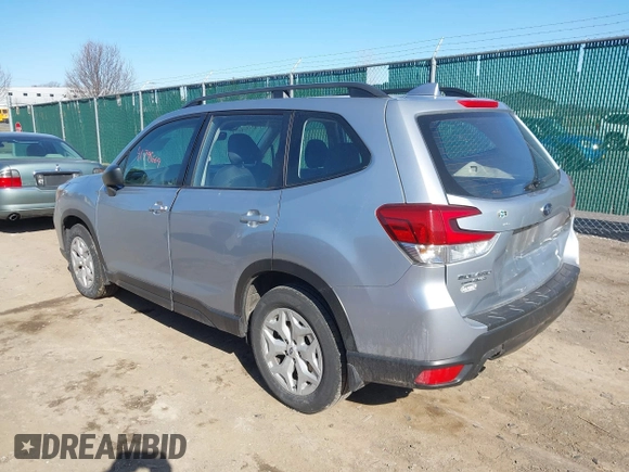 2020 Subaru Forester with VIN JF2SKADC3LH452240, listed as a IAAI auction lot 41795669 with 46,443 mi miles. Bid and sale history available at carsss.com. Image 3.