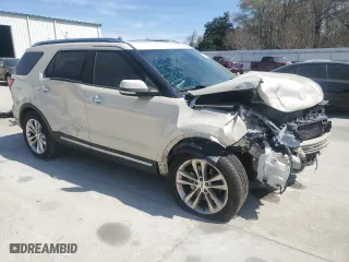 2018 Ford Explorer Limited with VIN 1FM5K7FH2JGB52386, listed as a Copart auction lot 49624745 with 126,242 mi miles and Salvage Title. Bid and sale history available at carsss.com. Image 4.