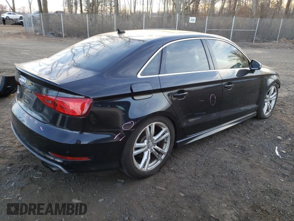 2015 Audi S3 2.0T Premium Plus with VIN WAUBFGFF9F1118401, listed as a Copart auction lot 80341704 with 101,689 mi miles and Salvage Title. Bid and sale history available at carsss.com. Image 3.