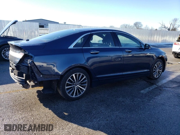 2017 Lincoln MKZ Hybrid Premiere with VIN 3LN6L5KUXHR639802, listed as a Copart auction lot 88118845 with 122,111 mi miles and Salvage Title. Bid and sale history available at DreamBid. Image 3.