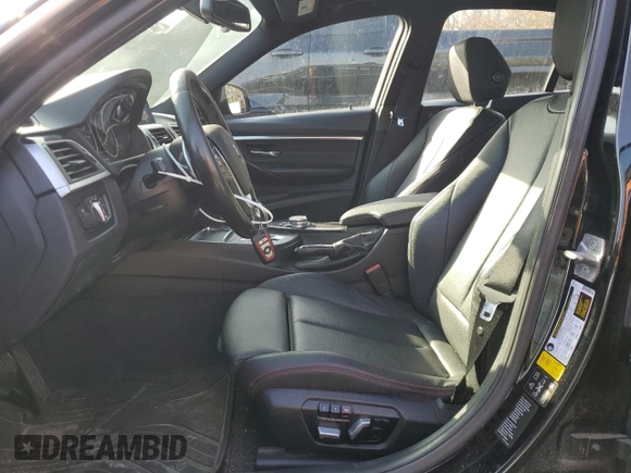 2017 BMW 3 Series 340i xDrive with VIN WBA8B7G57HNU37528, listed as a Copart auction lot 83870294 with 158,267 mi miles and Salvage title. Bid and sale history available at DreamBid. Image 7.
