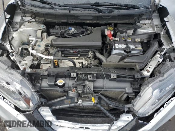 2017 Nissan Rogue S with VIN JN8AT2MVXHW283856, listed as a Copart auction lot 62866125 with 47,071 mi miles and Salvage title. Bid and sale history available at DreamBid. Image 12.