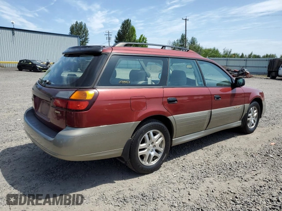 2003 Subaru Legacy Outback with VIN 4S3BH675237612654, listed as a Copart auction lot 61013685 with 152,741 mi miles and Clean title. Bid and sale history available at DreamBid. Image 3.