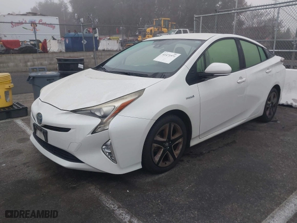 2017 Toyota Prius Two with VIN JTDKARFUXH3037751, listed as a IAAI auction lot 41471974 with 140,787 mi miles. Bid and sale history available at carsss.com. Image 18.