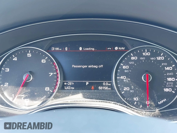 2014 Audi A6 Premium Plus z VIN WAUFGAFC2EN031240, wystawiony jako IAAI lot #41475791 z przebiegiem 68 156 mil mil oraz . Historia ofert i sprzedaży dostępna na DreamBid. Obrazek 7.