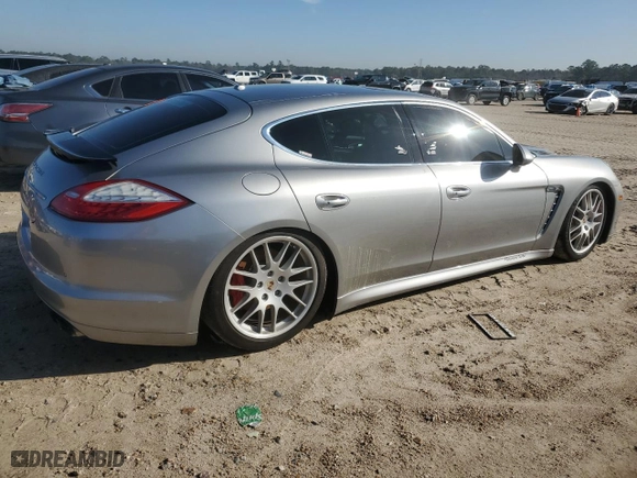 2010 Porsche Panamera Turbo with VIN WP0AC2A75AL090720, listed as a Copart auction lot 47013455 with NaN miles and Non Repairable. Bid and sale history available at carsss.com. Image 3.