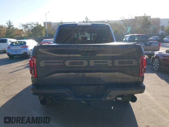 2020 Ford F-150 Raptor with VIN 1FTFW1RG5LFA62445, listed as a IAAI auction lot 41811982 with 95,947 mi miles and . Bid and sale history available at carsss.com. Image 16.