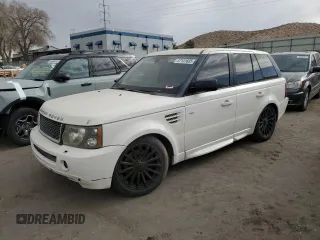 2009 Land Rover Range Rover Sport HSE with VIN SALSK25449A189035, listed as a Copart auction lot 47131605 with 0 mi miles and Salvage Title. Bid and sale history available at carsss.com. Image 1.