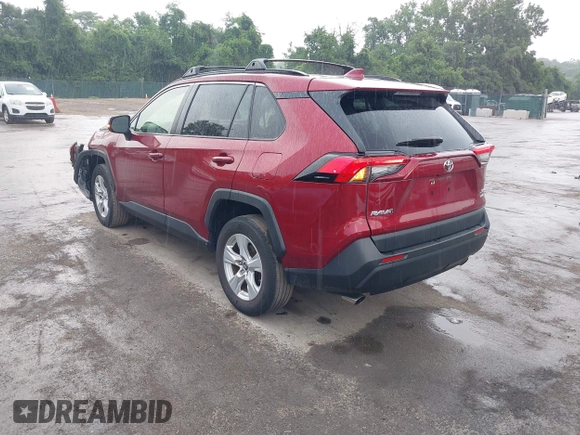 2019 Toyota RAV4 XLE with VIN JTMP1RFV6KD506382, listed as a IAAI auction lot 42578602 with 46,223 mi miles and . Bid and sale history available at DreamBid. Image 3.