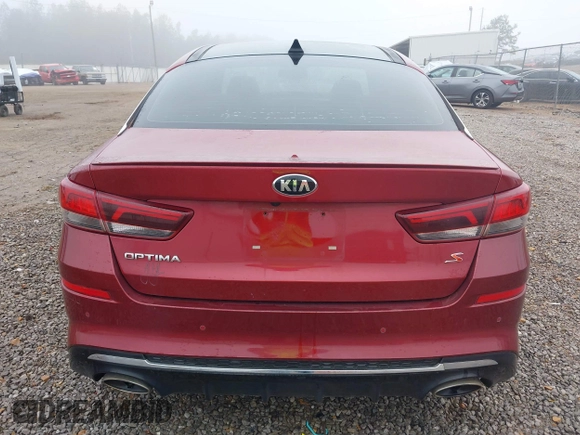 2019 Kia Optima LX with VIN 5XXGT4L32KG360570, listed as a IAAI auction lot 41497880 with 120,744 mi miles. Bid and sale history available at carsss.com. Image 17.