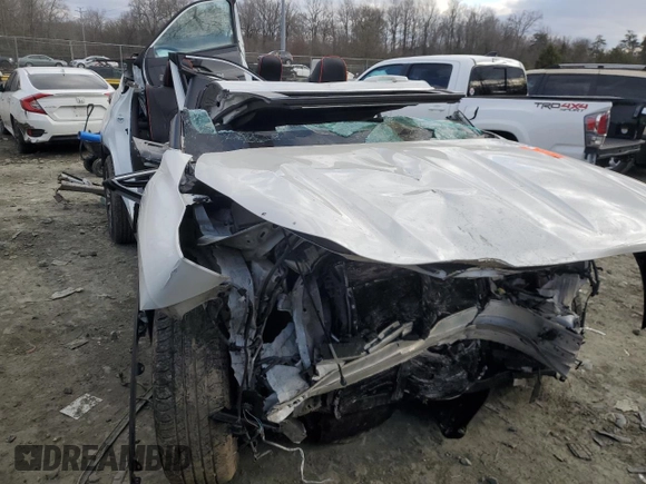 2020 Toyota Highlander LE with VIN 5TDBZRBH0LS507455, listed as a Copart auction lot 48161015 with Not provided miles and Non repairable. Bid and sale history available at DreamBid. Image 4.