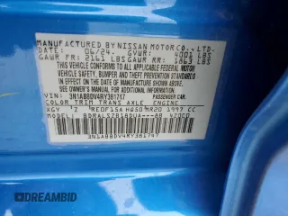 2024 Nissan Sentra SR with VIN 3N1AB8DV4RY381747, listed as a Copart auction lot 51214415 with 8,502 mi miles and Salvage Title. Bid and sale history available at carsss.com. Image 12.