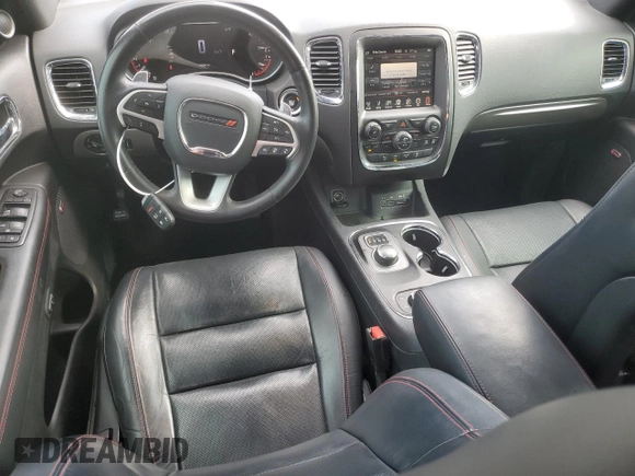 2016 Dodge Durango R/T with VIN 1C4SDJCT4GC467648, listed as a Copart auction lot 54738375 with 116,520 mi miles and Salvage Title. Bid and sale history available at DreamBid. Image 8.