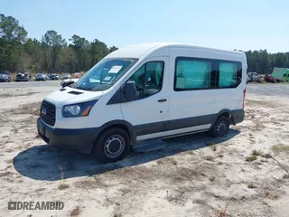 2019 Ford Transit Passenger Wagon XL with VIN 1FMZK1CM6KKA23954, listed as a IAAI auction lot 39021861 with 46,356 mi miles. Bid and sale history available at carsss.com. Image 17.