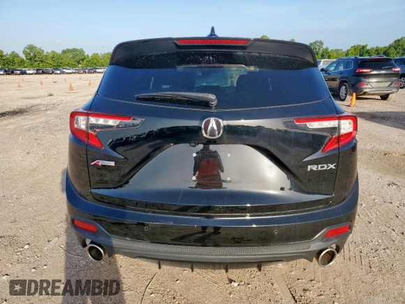2023 Acura RDX w/A-Spec Package with VIN 5J8TC1H66PL002686, listed as a Copart auction lot 64230315 with Not provided miles and Salvage title. Bid and sale history available at DreamBid. Image 6.