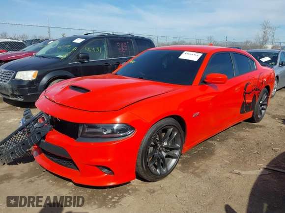 2020 Dodge Charger Scat Pack z VIN 2C3CDXGJ9LH135751, wystawiony jako IAAI lot #41661561 z przebiegiem 38 162 mil mil oraz . Historia ofert i sprzedaży dostępna na DreamBid. Obrazek 17.