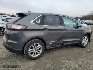 2017 Ford Edge SEL with VIN 2FMPK4J98HBC35264, listed as a Copart auction lot 45800055 with 46,378 mi miles and Salvage Title. Bid and sale history available at carsss.com. Image 3.