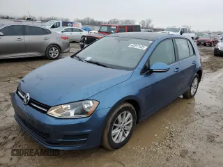 2016 Volkswagen Golf TSI SE z VIN 3VW217AU2GM011179, wystawiony jako Copart lot #43317135 z przebiegiem 66 782 mil mil oraz Szkoda całkowita • Salvage title. Historia ofert i sprzedaży dostępna na DreamBid. Obrazek 1.