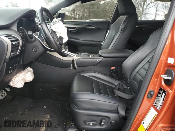 2020 Lexus NX 300 F Sport z VIN JTJSARBZ0L2171729, wystawiony jako Copart lot #44077405 z przebiegiem 47 657 mil mil oraz Szkoda całkowita • Salvage title. Historia ofert i sprzedaży dostępna na DreamBid. Obrazek 7.