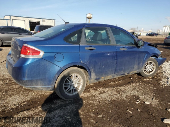 2009 Ford Focus SE with VIN 1FAHP35N79W165399, listed as a Copart auction lot 48524855 with Not Provided miles and Salvage Title. Bid and sale history available at carsss.com. Image 3.