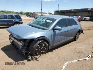 2022 Hyundai Ioniq 5 SEL with VIN KM8KN4AEXNU070595, listed as a Copart auction lot 57665485 with 60,474 mi miles and Salvage title. Bid and sale history available at DreamBid. Image 1.