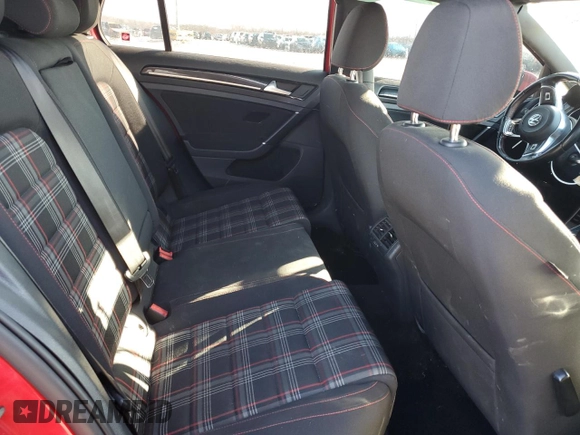 2016 Volkswagen Golf GTI SE with VIN 3VW5T7AU0GM068049, listed as a Copart auction lot 43134045 with 102,356 mi miles and Salvage Title. Bid and sale history available at carsss.com. Image 10.