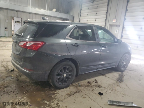 2021 Chevrolet Equinox LT with VIN 3GNAXKEV8ML378938, listed as a Copart auction lot 46408755 with 0 mi miles and Salvage Title. Bid and sale history available at carsss.com. Image 3.