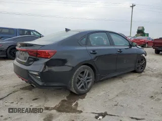 2021 Kia Forte GT-Line with VIN 3KPF34AD6ME297508, listed as a Copart auction lot 85297774 with 93,191 mi miles and Salvage Title. Bid and sale history available at carsss.com. Image 3.