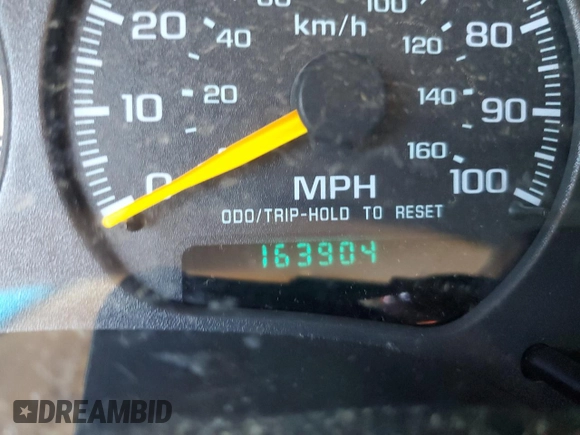 2001 Chevrolet S-10 LS with VIN 1GCCS19531K129710, listed as a Copart auction lot 69585404 with 163,904 mi miles and Salvage Title. Bid and sale history available at DreamBid. Image 9.