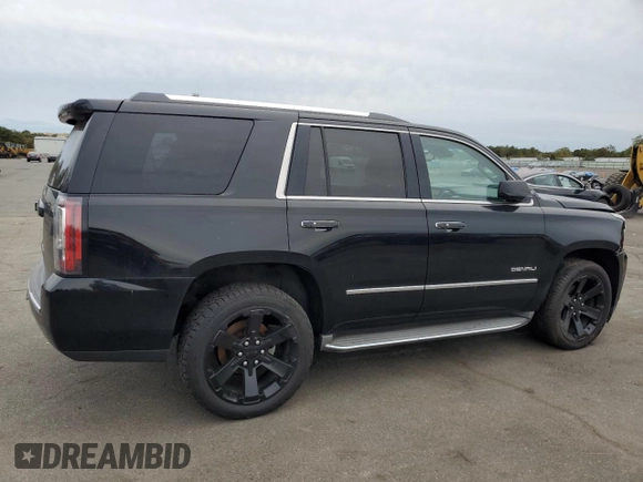 2015 GMC Yukon Denali with VIN 1GKS2CKJXFR277516, listed as a Copart auction lot 72070594 with 86,353 mi miles and Salvage Title. Bid and sale history available at carsss.com. Image 3.