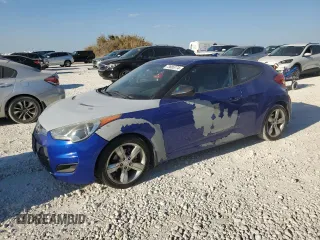 2012 Hyundai Veloster w/Red Int with VIN KMHTC6AD9CU030616, listed as a Copart auction lot 73885774 with 133,935 mi miles and Clean title. Bid and sale history available at DreamBid. Image 1.