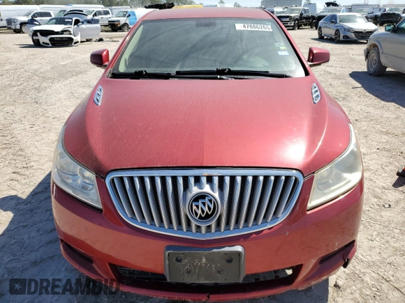 2012 Buick LaCrosse Leather with VIN 1G4GC5E30CF293823, listed as a Copart auction lot 47886265 with 132,155 mi miles and Clean title. Bid and sale history available at DreamBid. Image 5.