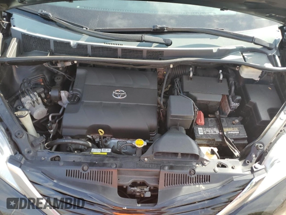 2015 Toyota Sienna LE AAS with VIN 5TDKK3DC2FS563114, listed as a Copart auction lot 55444975 with 100,731 mi miles and Salvage Title. Bid and sale history available at DreamBid. Image 12.