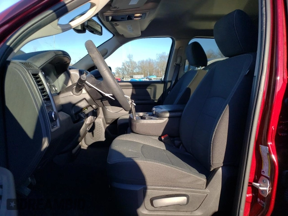 2023 Ram 1500 Tradesman with VIN 1C6RR6FG2PS536619, listed as a Copart auction lot 42996494 with 7,664 mi miles and Salvage title. Bid and sale history available at DreamBid. Image 7.