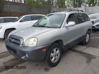2006 Hyundai Santa Fe GLS with VIN KM8SC13D56U071213, listed as a IAAI auction lot 42239720 with 155,106 mi miles and . Bid and sale history available at DreamBid. Image 2.