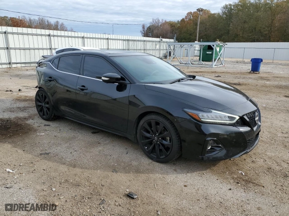 2023 Nissan Maxima SR with VIN 1N4AA6EV7PC504228, listed as a Copart auction lot 83037934 with 44,951 mi miles and Salvage Title. Bid and sale history available at carsss.com. Image 4.