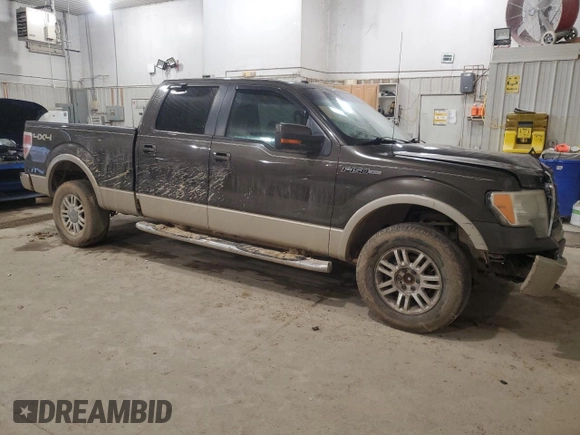 2009 Ford F-150 XL with VIN 1FTPW14V49KC35690, listed as a Copart auction lot 50414375 with 291,499 mi miles and Non repairable. Bid and sale history available at DreamBid. Image 4.