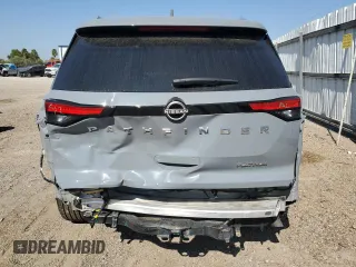 2024 Nissan Pathfinder Platinum with VIN 5N1DR3DG9RC202018, listed as a Copart auction lot 80764234 with 7,999 mi miles and Non Repairable. Bid and sale history available at carsss.com. Image 6.