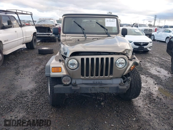 2004 Jeep Wrangler Sport with VIN 1J4FA49S94P711531, listed as a IAAI auction lot 41306863 with 143,720 mi miles and . Bid and sale history available at DreamBid. Image 13.