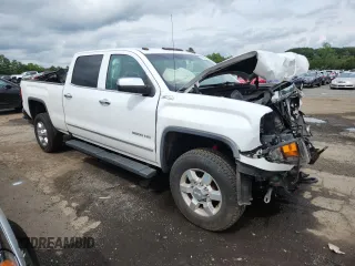 2018 GMC Sierra 2500HD SLT with VIN 1GT12TEG4JF202330, listed as a Copart auction lot 62895355 with 87,049 mi miles and Salvage title. Bid and sale history available at DreamBid. Image 4.
