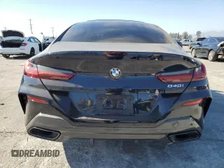 2024 BMW 8 Series 840i with VIN WBAGV2C05RCP20023, listed as a Copart auction lot 73481124 with 6,454 mi miles and Salvage Title. Bid and sale history available at carsss.com. Image 6.