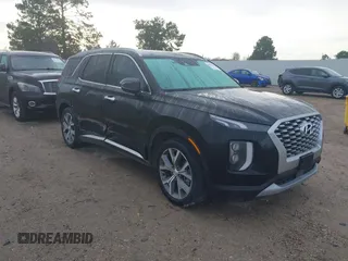 2022 Hyundai Palisade SEL z VIN KM8R44HE0NU381881, wystawiony jako IAAI lot #38681933 z przebiegiem 57 264 mil mil oraz . Historia ofert i sprzedaży dostępna na DreamBid. Obrazek 1.