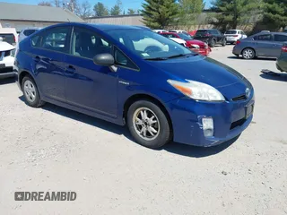 2010 Toyota Prius II with VIN JTDKN3DU9A1298360, listed as a IAAI auction lot 42169184 with 207,738 mi miles. Bid and sale history available at carsss.com. Image 1.