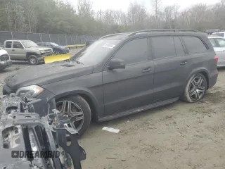2016 Mercedes-Benz GL with VIN 4JGDF7EE1GA684408, listed as a Copart auction lot 84930854 with 39,004 mi miles and Salvage Title. Bid and sale history available at carsss.com. Image 1.