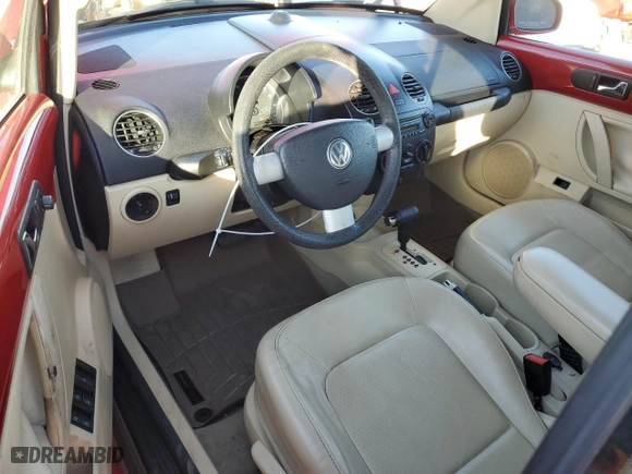 2007 Volkswagen New Beetle Convertible S with VIN 3VWPG31Y37M414846, listed as a Copart auction lot 41695895 with 63,814 mi miles and Salvage Title. Bid and sale history available at carsss.com. Image 8.